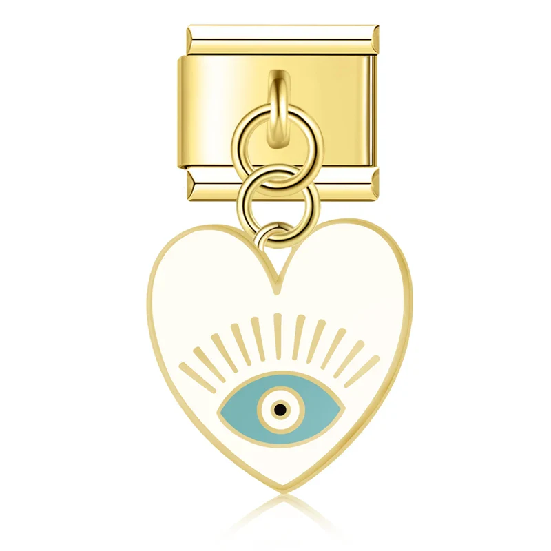 Auge Anhänger (weiß)