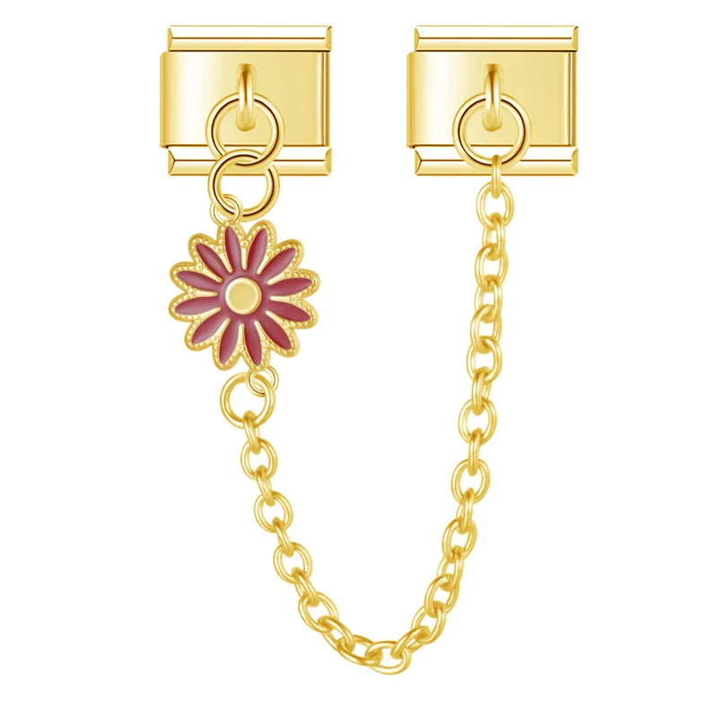 Blume Charm-Kette