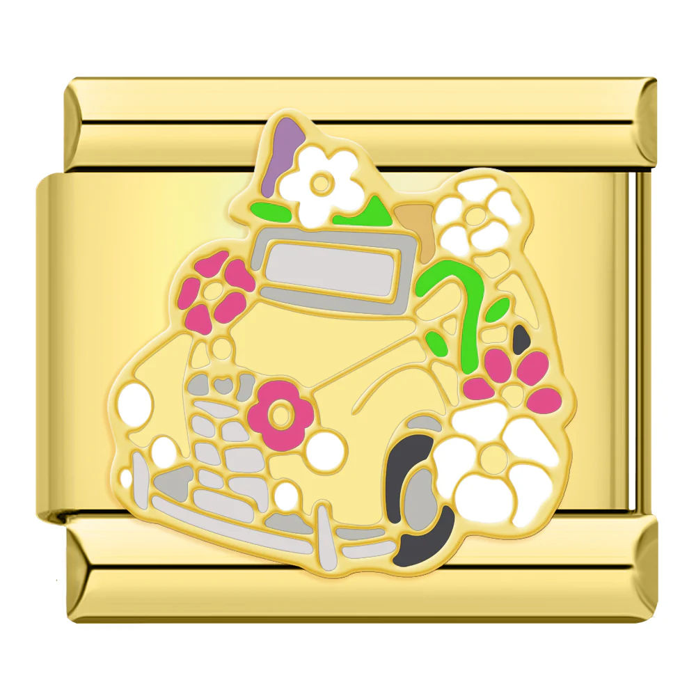 Blumen-Auto