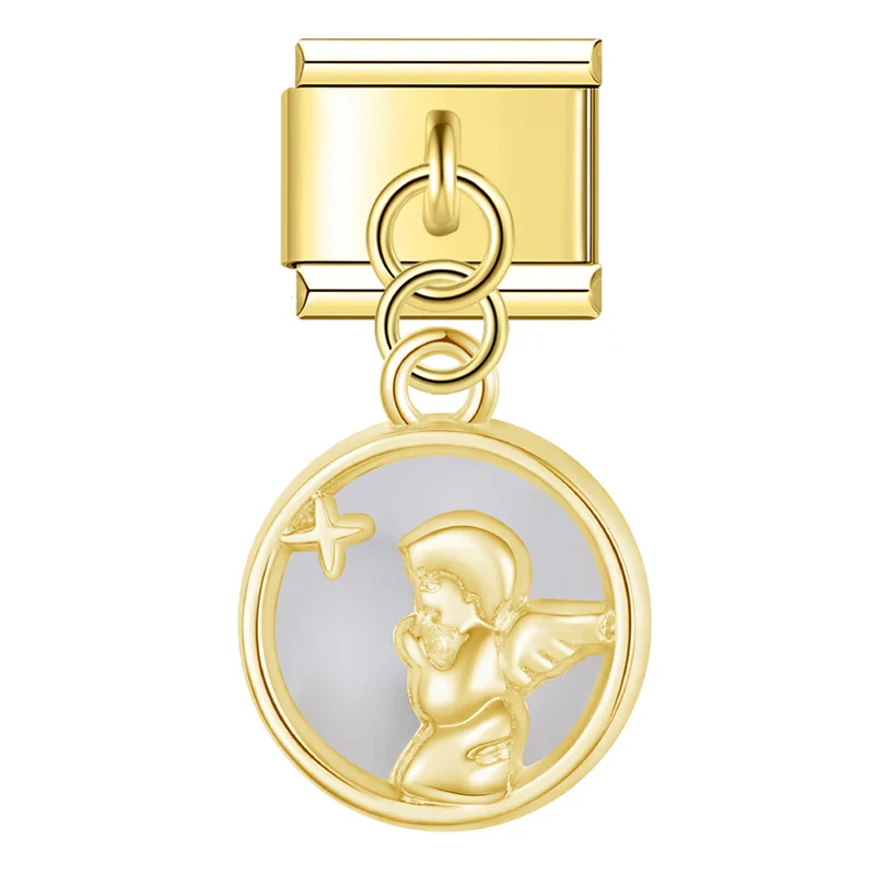 Engel Anhänger Gold