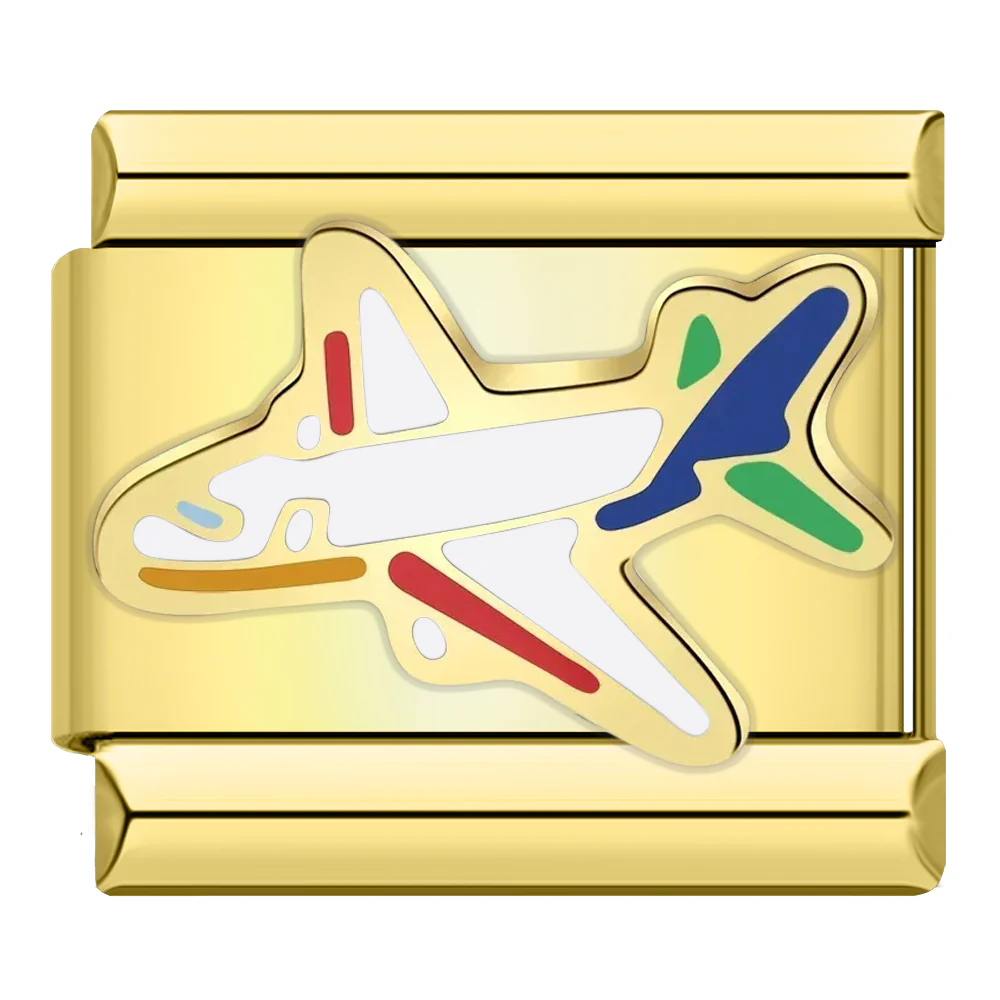 Flugzeug Gold