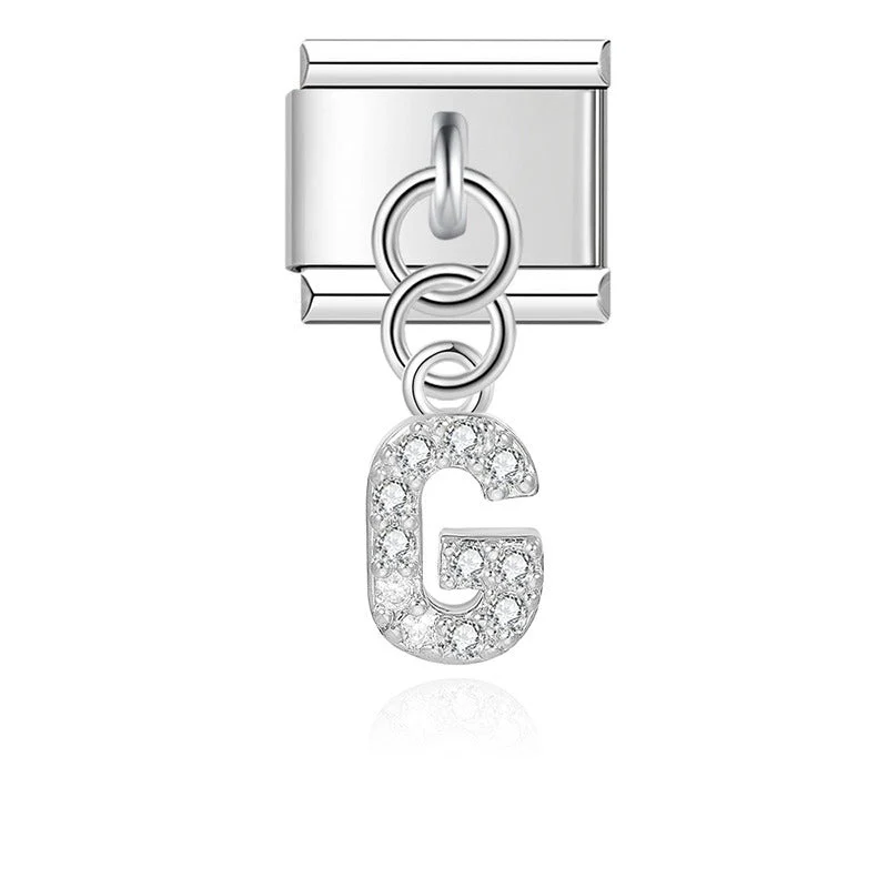 Glitzer Anhänger G