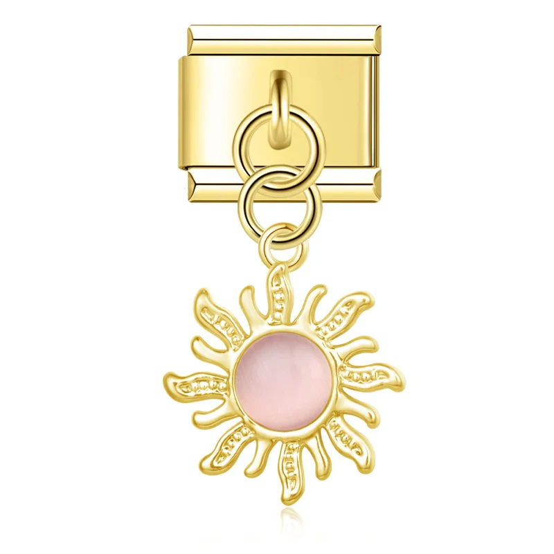 Goldene Sonne Anhänger