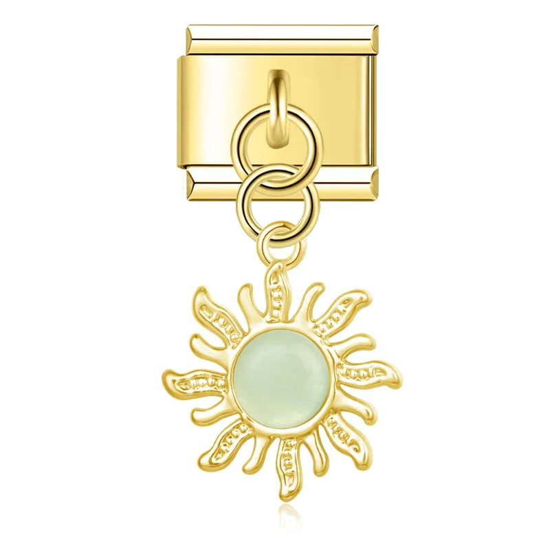 Goldene Sonne Anhänger - Image 2