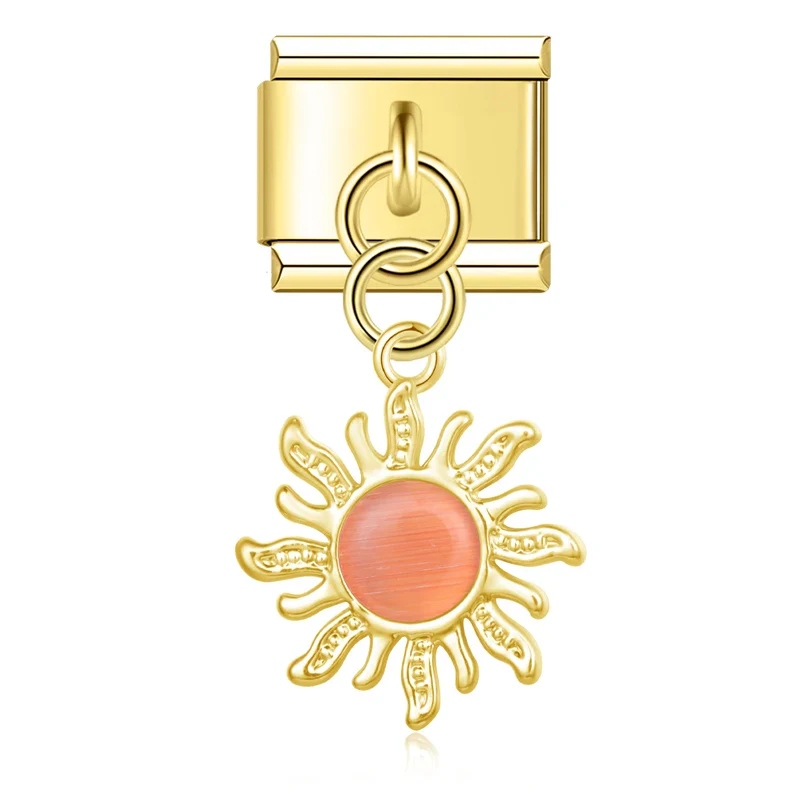 Goldene Sonne Anhänger - Image 3