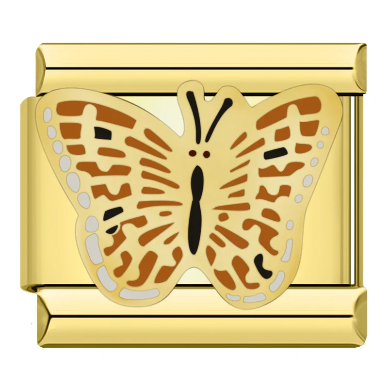 Schmetterling Gold