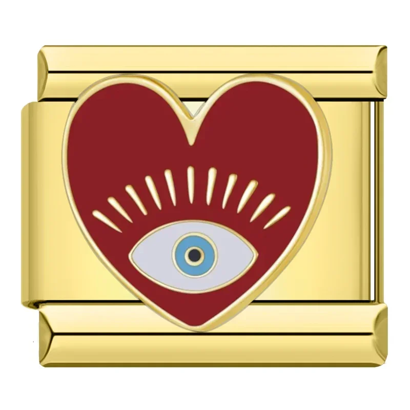 Herz Auge Gold