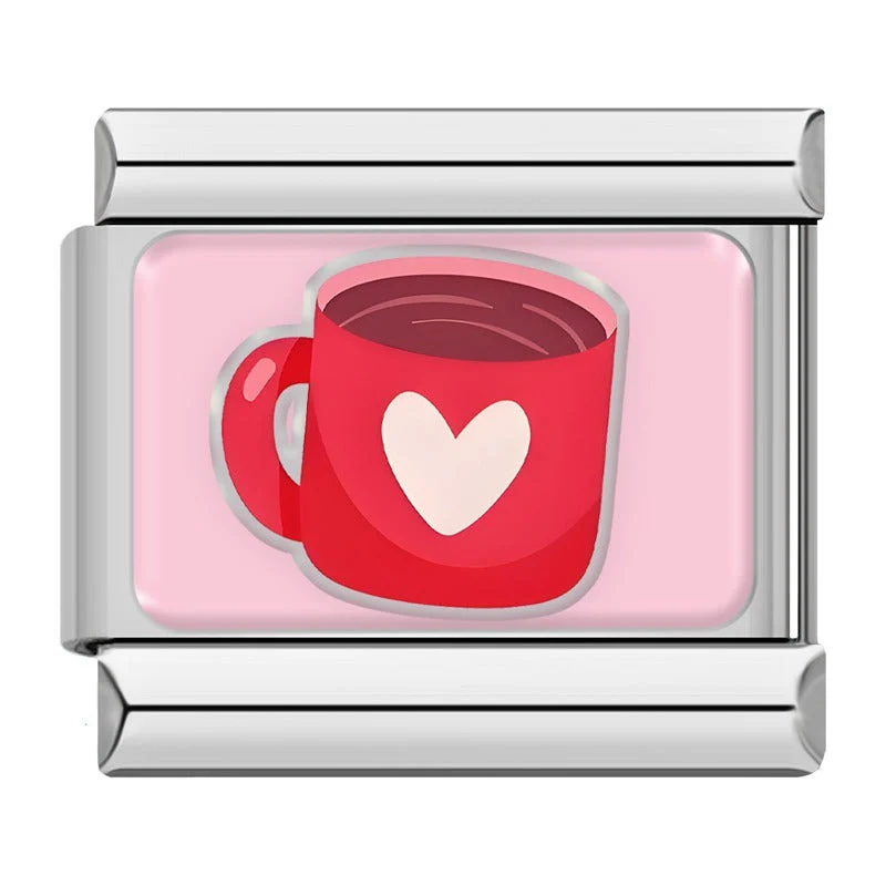 Herz-Tasse Silber