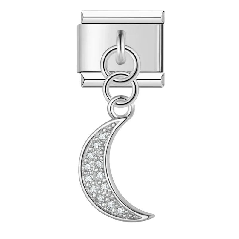 Mond Anhänger Silber