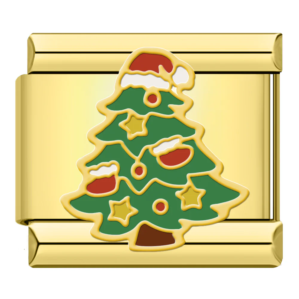 Weihnachtsbaum Gold